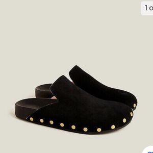 J Crew pacific studded clogs mules